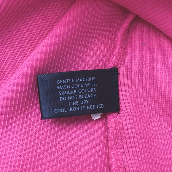 Boston Proper Linen Ruffle Ribbed Top - Picture 11 of 11